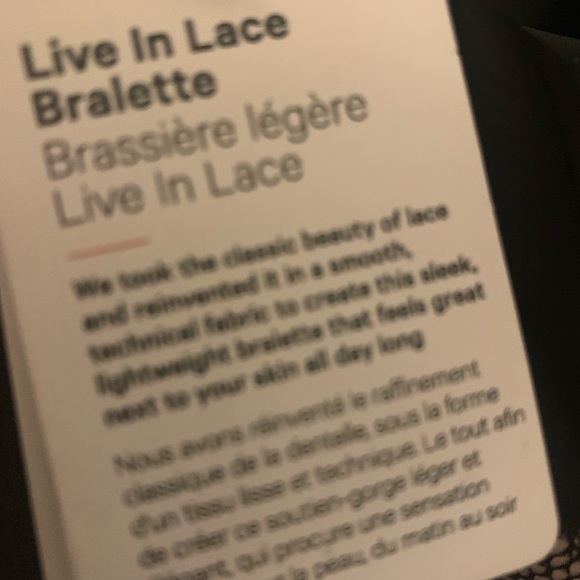 ⬇️Lululemon live Lace bralette - Picture 3 of 8